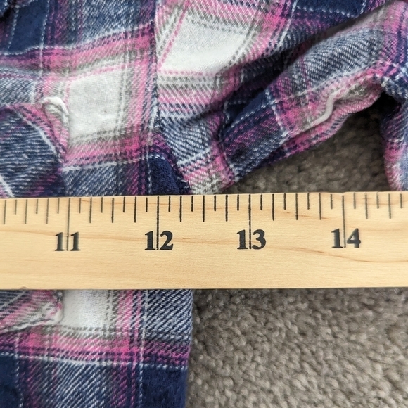 Dex plaid check print button down shirts for kids size 2-3T - Picture 5 of 6